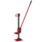 Cric de levage - homcom - hauteur de levage 10 - 105 cm - charge max. 3 tonnes - pour palan treuil - ... Cric de levage - homcom - hauteur de levage 10 - 105 cm - charge max. 3 tonnes - pour palan treuil - ...
