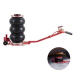 Cric pneumatique triple sac - duoku - 3 tonnes - lvateur pneumatique 450 mm - levage rapide avec tuyaux ...