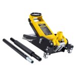 Cric rouleur 2 tonnes - vevor - cric de plancher hydraulique  profil bas - hauteur de levage 80 - 370 ...
