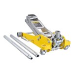 Cric rouleur 3 tonnes - vevor - cric de plancher hydraulique  profil bas - hauteur de levage 93 - 465 ...