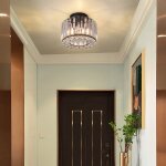 Cristal plafonnier led lampe de chambre  coucher lustre