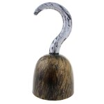 Crochet pour deguisement de pirate (plastique)