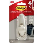 3m crochet m�tallique classique forever command tm l (l x l x h) 105 x 41 x 41 mm nickel (bross�) contenu: ...