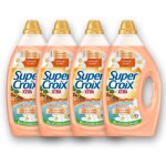 Super croix lot de 4 lessives liquides fleur d?oranger & lait d?amande parfum intense longue dur�e efficace ...