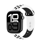 Crong duo sport - bracelet pour apple watch 38 / 40 / 41 / 42 mm (blanc / noir) Crong duo sport - bracelet pour apple watch 38 / 40 / 41 / 42 mm (blanc / noir)