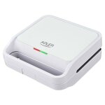 Appareil  croque - monsieur - adler - ad 3070w - blanc - 850w - plaques interchangeables