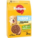 Croquettes pour chiot pedigree junior 3 x 3kg - volaille et lgumes