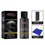 Crystal coating voiture plastique r�novation rev�tement renovateur plastique voiture interieur avec �ponges ...