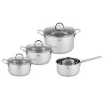 Cs solingen batterie de cuisine en acier inoxydable 7 pi�ces trier cs - 075088