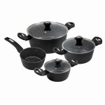 Cs solingen marburg batterie de cuisine en marbre 7 pcs cs - 081492