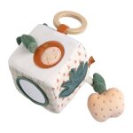Cube dactivit�s b�b� en velours - botanica