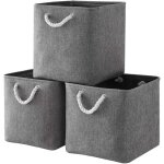 Cube de rangement tissu panier cube de rangement boite de rangement pliable pour jouets vtement 25 x ...