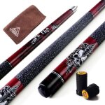 Cuesoul queue de billard rockin series 57 21 oz en �rable avec protection et serviette