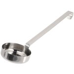 Cuill�re en acier inoxydable cuill�re � sauce � pizza multi - usages louche � mesurer cuill�re plate ...
