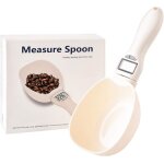 Cuill�re balance digitale - ynkkvre - 800g - �cran lcd - fonction tare - blanc