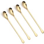 Cuillres  long manche cuillre  th glac de 8 pouces agitateurs  caf cuillre  crme glace