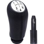 Cuir souple pour levier manuel 5 vitesses avec adaptateur compatible renault dacia & smart mod�les de ...