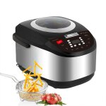 Cuiseur � riz 900 w - noir - 5 l - cuve int�rieure amovible - multifonction - antiadh�sif