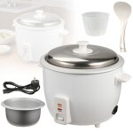 Cuiseur � riz - autocuiseur - 4l - 700w - rev�tement antiadh�sif - grande capacit� - cuiseur � riz �lectrique ...