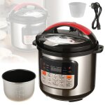 Cuiseur � riz - autocuiseur - 6l - 1000w - 12 fonctions de cuisson - rev�tement antiadh�sif - grande ...