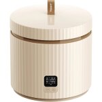 Cuiseur  riz multifonction - swapy - 15 l - beige - pot intrieur en cramique - couvercle amovible ...