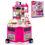 Cuisine d?angle enfants 3ans + costway 75 accessoires de jouet dinette - sons et lumires ralistes 56 ...