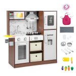 Cuisine enfant dreamade avec 17 accessoires lumires effets sonores hotte micro - ondes machine  glaons ...