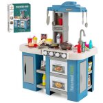 Cuisine enfants - dreamade - 67 accessoires - sons et lumi�res r�elles - �vier - cuisini�re vapeur - ...
