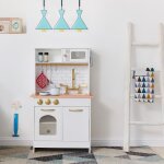 Cuisine enfant moderne - teamson kids - little chef boston - bois - blanc - mixte - 3 ans et plus Cuisine enfant moderne - teamson kids - little chef boston - bois - blanc - mixte - 3 ans et plus