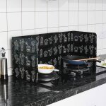 Cuisine plaque protection pliable aluminium protection anti - éclaboussures pliable plaque anti - projections ... Cuisine plaque protection pliable aluminium protection anti - éclaboussures pliable plaque anti - projections ...