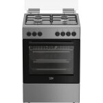 Cuisini�re - beko - fbe62120xd - gaz - 4 br�leurs - four �lectrique 66l - classe a