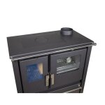 Cuisinire bois inox cs plus 77 kw four & range - bches