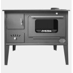 Cuisinire  bois - zvezda - narodna chp - 6. 1 kw - plaque en fonte - efficacit a