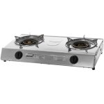 Cuisini�re � gaz - mustang - 2 feux - 43 kw - s�curit� gaz - acier inoxydable