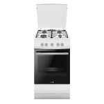 Cuisinire tout gaz - fagor - facg202b - 4 foyers - four  convection - catalyse