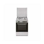 Cuisinière à gaz vitrokitchen cb5530ib but acier inoxydable (50 x 55 cm) 3f Cuisinière à gaz vitrokitchen cb5530ib but acier inoxydable (50 x 55 cm) 3f