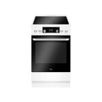 Cuisinire vitrocramique amica acv605rb blanche