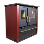 Cuisinire inox cs plus bordo 77 kw bois gauche