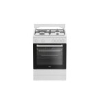 Cuisinière mixte - beko - fbs63121wd - 73l - 4 feux - induction et gaz Cuisinière mixte - beko - fbs63121wd - 73l - 4 feux - induction et gaz