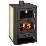 Cuisinire pole  bois four prity fg w15 14. 4 + 5. 4kw. eco design