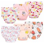 Culotte apprentissage propret� fille garcon - rose - 6pcs coton rembourr�es pour b�b� 2 - 4 ans propret� ...