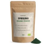 Cupplement spiruline en poudre 150 grammes dalgues biologiques - cuill�res gratuites - sans