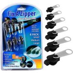 Curseur fermeture �clair clipsable zlideon curseur zip metallique kit de r�paration pour v�tements sac ...