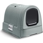 Curver bac  litire pour chats - bleu gris - pour chat - 51 x 385 x 395 cm