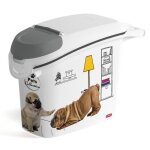 Curver petlife bote  croquettes pour chiens 6 kg 23 x 50 x 36 cm