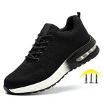 Cutein chaussures de s�curit� hommes femmes l�g�re embout acier respirante confortable chaussures de ...