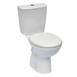 Cuvette wc polo plus au sol sortie horizontale - roca - a342197000