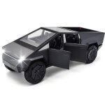 Cybertruck model : camions jouets en mtal moul sous pression 1 / 24 avec lumires et sons mini vhicules ...