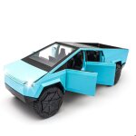 Cybertruck model : camions jouets en mtal moul sous pression 1 / 32 avec lumires et sons mini vhicules ...