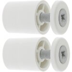 Cyclingcolors 2x bute darrt de lame finale de volet roulant ronde 25mm 22mm en pvc avec rondelle et ...